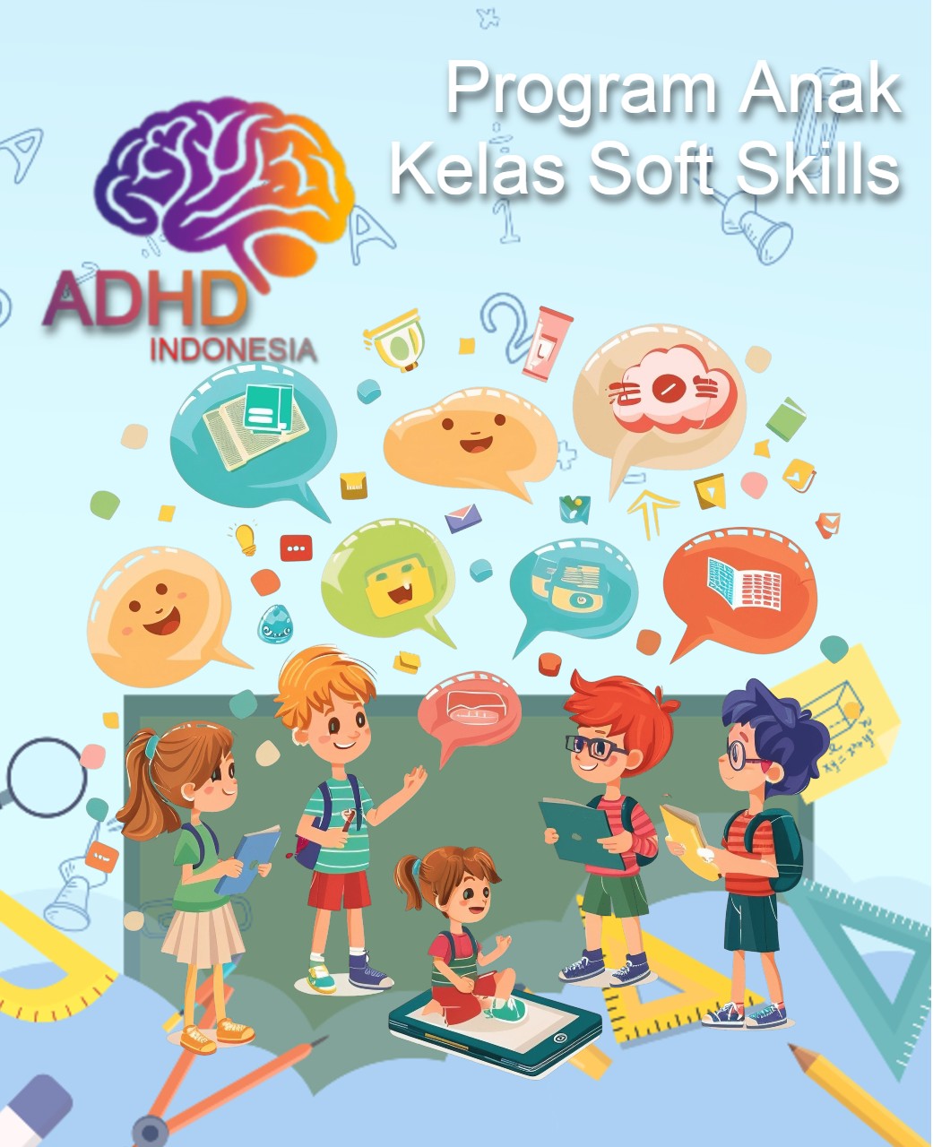 Program ADHD Indonesia Kota Depok Kelas Soft Skills Anak ADHD